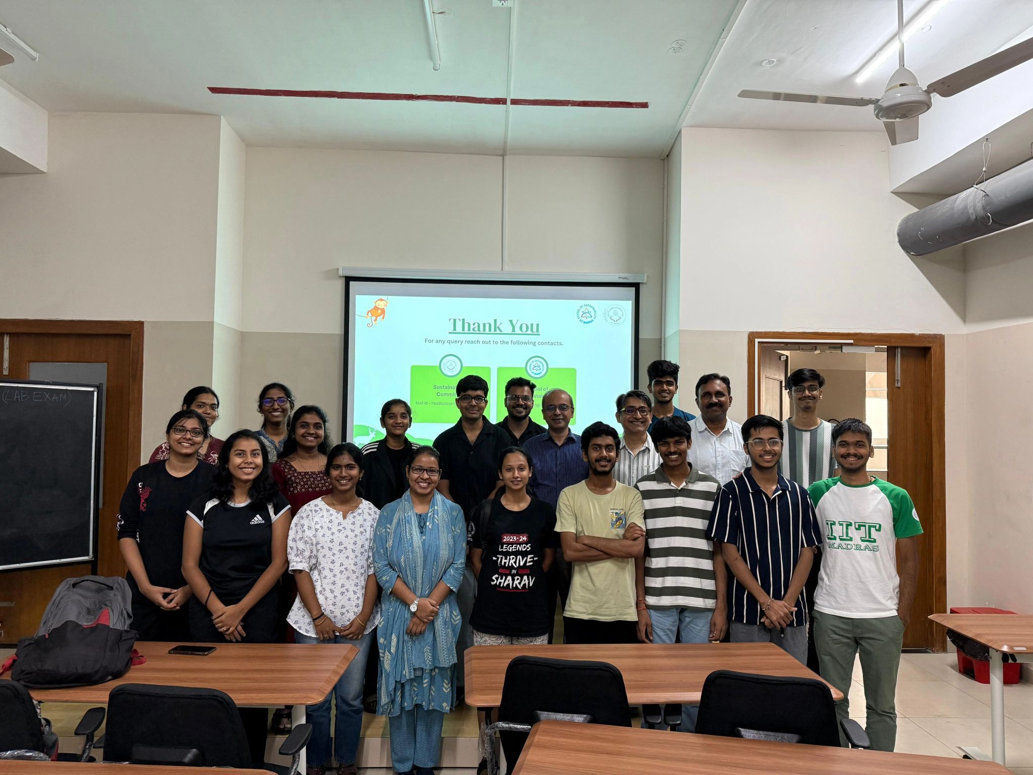 Organisation at School of Sustainability, IIT Madras